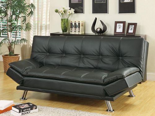 Contemporary Styled Futon Sleeper Sofa Bed - 300281