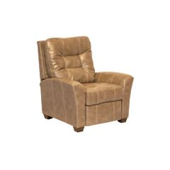 Cooper Peanut Leather Recliner - Catnapper