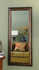 Copper & Gold Framed Floor Mirror - 900672