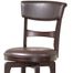 Cordova Swivel Bar Stool in Dark Brown Cherry - Hillsdale Furniture - 4282-830