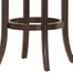 Cordova Swivel Bar Stool in Dark Brown Cherry - Hillsdale Furniture - 4282-830