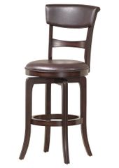 Cordova Swivel Counter Stool in Dark Brown Cherry - Hillsdale Furniture - 4282-825