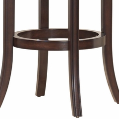Cordova Swivel Counter Stool in Dark Brown Cherry - Hillsdale Furniture - 4282-825