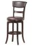 Cordova Swivel Counter Stool in Dark Brown Cherry - Hillsdale Furniture - 4282-825