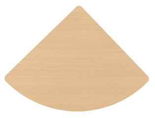 Corner Connector - Series A Beech Collection - Bush Office Furniture - WC14329