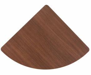 Corner Connector - Series A Walnut Collection - Bush Office Furniture - WC25529
