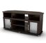 Corner TV Stand in Chocolate - City Life - South Shore Furniture - 4219690