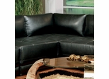 Corner Unit in Black Leather - Coaster