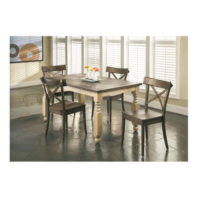 Coronado 5 Piece Dining Set - Rectangular Table and 4 Side Chairs - Largo - LARGO-ST-D210-30-43C-SET
