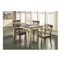 Coronado 5 Piece Dining Set - Rectangular Table and 4 Side Chairs - Largo - LARGO-ST-D210-30-43C-SET