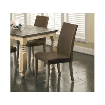 Coronado Chocolate Loom Side Chair - Set of 2 - Largo - LARGO-ST-D210-41D