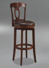 Corsica Swivel Bar Stool with Vinyl Seat - Hillsdale Furniture - 4166-832
