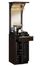 Cortina Wine Curio in Espresso - Classic Flame - DC995E451-1819