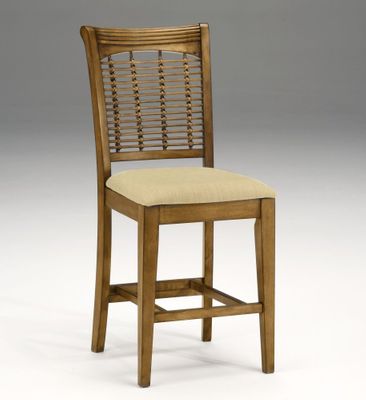 Counter Bar Stool - Bayberry Non-Swivel Counter Stool in Oak (Set of 2) - Hillsdale Furniture - 4766-822