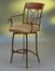 Counter Bar Stool - Cozumel Arm Swivel Counter Seat Height Barstool in Autumn Rust - Pastel - CZ217-AR-26
