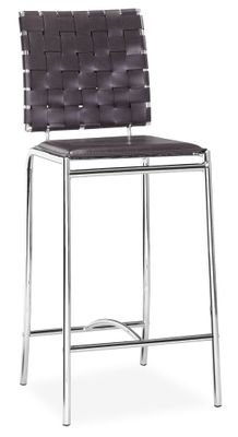 Counter Bar Stool - Criss Cross Counter Stool (Set of 2) - Zuo Modern - 333060