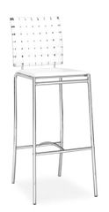 Counter Bar Stool - Criss Cross Counter Stool (Set of 2) - Zuo Modern - 333061