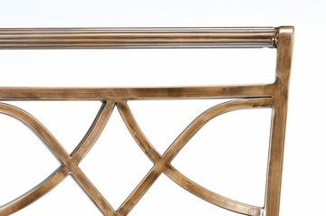 Bar Stool - Glendale All Metal Bar Stool with Double Leg - Hillsdale Furniture - 4603-831