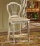 Counter Bar Stool - Wilshire Non-Swivel Counter Stools in Antique White (Set of 2) - Hillsdale Furniture - 4508-806