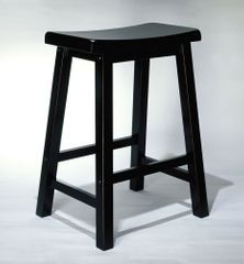 Counter Stool - "Antique Black" with Sand Through Terra Cotta - Powell Furniture - 502-430