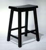 Counter Stool - "Antique Black" with Sand Through Terra Cotta - Powell Furniture - 502-430