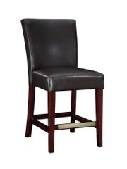 Counter Stool - Brown Bonded Leather - Powell Furniture - 749-918