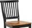 Counter Stool in Black/Oak - 5003-89