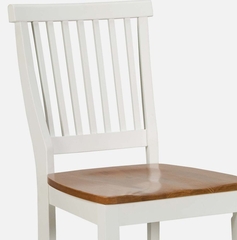Counter Stool in White/Oak - 5002-89