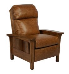 Craftsman II Leather Recliner in Chaps Saddle - 7-4411-CHAPS-SADDLE