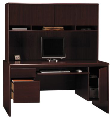 Credenza and Hutch - Bush Office Furniture - OFFPKG-29