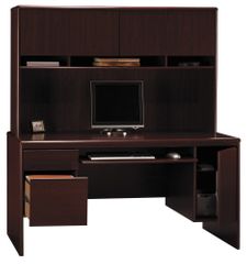 Credenza and Hutch - Bush Office Furniture - OFFPKG-29