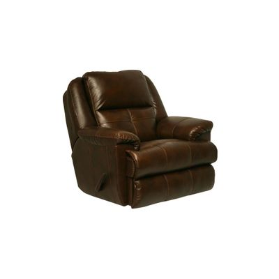 Crosby Leather Recliner in Tobacco - Catnapper