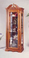Curio Cabinet in Oak - Coaster