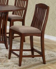 Dallas Counter Bar Stool (Set of 2) - Entree by APA Marketing - DAL-BS124RTA-SET