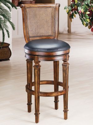 Dalton Cane Back Bar Stool - Hillsdale - 61909