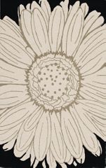 Dalyn Ambiance Wool Area Rug in Black - AB241