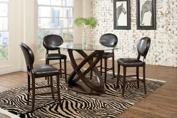 Daphne 5 Piece Counter Height Table Set - 104168