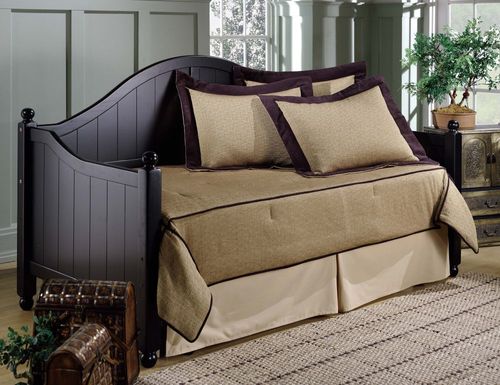 Day Bed - Augusta Daybed in Rubbed Black - Hillsdale Furniture