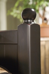 Day Bed - Augusta Daybed in Rubbed Black - Hillsdale Furniture