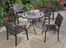 Delmar Outdoor Table and 4 Newport Arm Chairs - Home Styles - 5602-3081