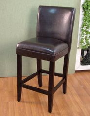 Deluxe Barstool in Brown - 4D Concepts - 555401