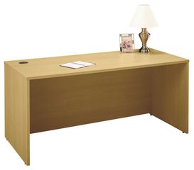 Desk 66" - Series C Light Oak Collection - Bush Office Furniture - WC60342