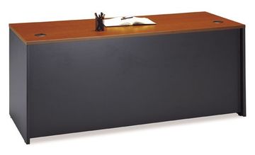 Desk 72" - Series C Auburn Maple Collection - Bush Office Furniture - WC48536