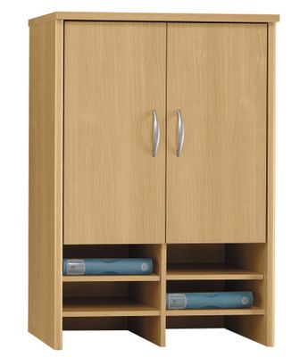 Desk Hutch 30 inch - Series C Light Oak Collection - Bush Office Furniture - WC60397