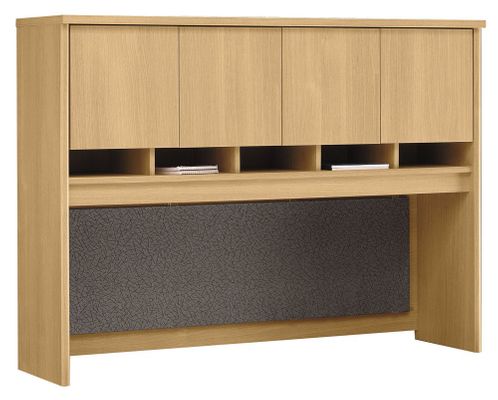Desk Hutch 60 inch - Series C Light Oak Collection - Bush Office Furniture - WC60362