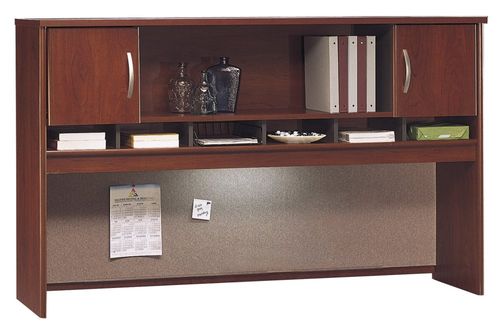 Desk Hutch 72 inch 2 Door - Series C Hansen Cherry Collection - Bush Office Furniture - WC24466