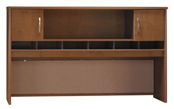 Desk Hutch 72 inch 2 Door - Series C Natural Cherry Collection - Bush Office Furniture - WC72466