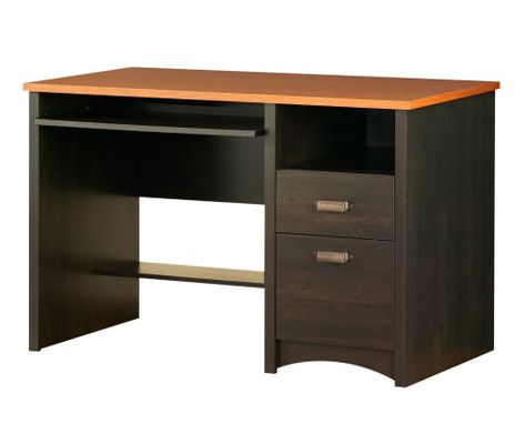 Desk in Spice Wood/Ebony - South Shore Furniture - 7378070