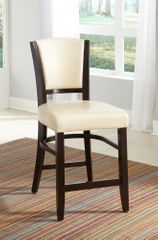 Dining 1036 25" Counter Stool in Ivory - Set of 2 - 103689IVY