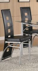 Dining Chair (Set of 2) in Black - Coaster - 101682-SET